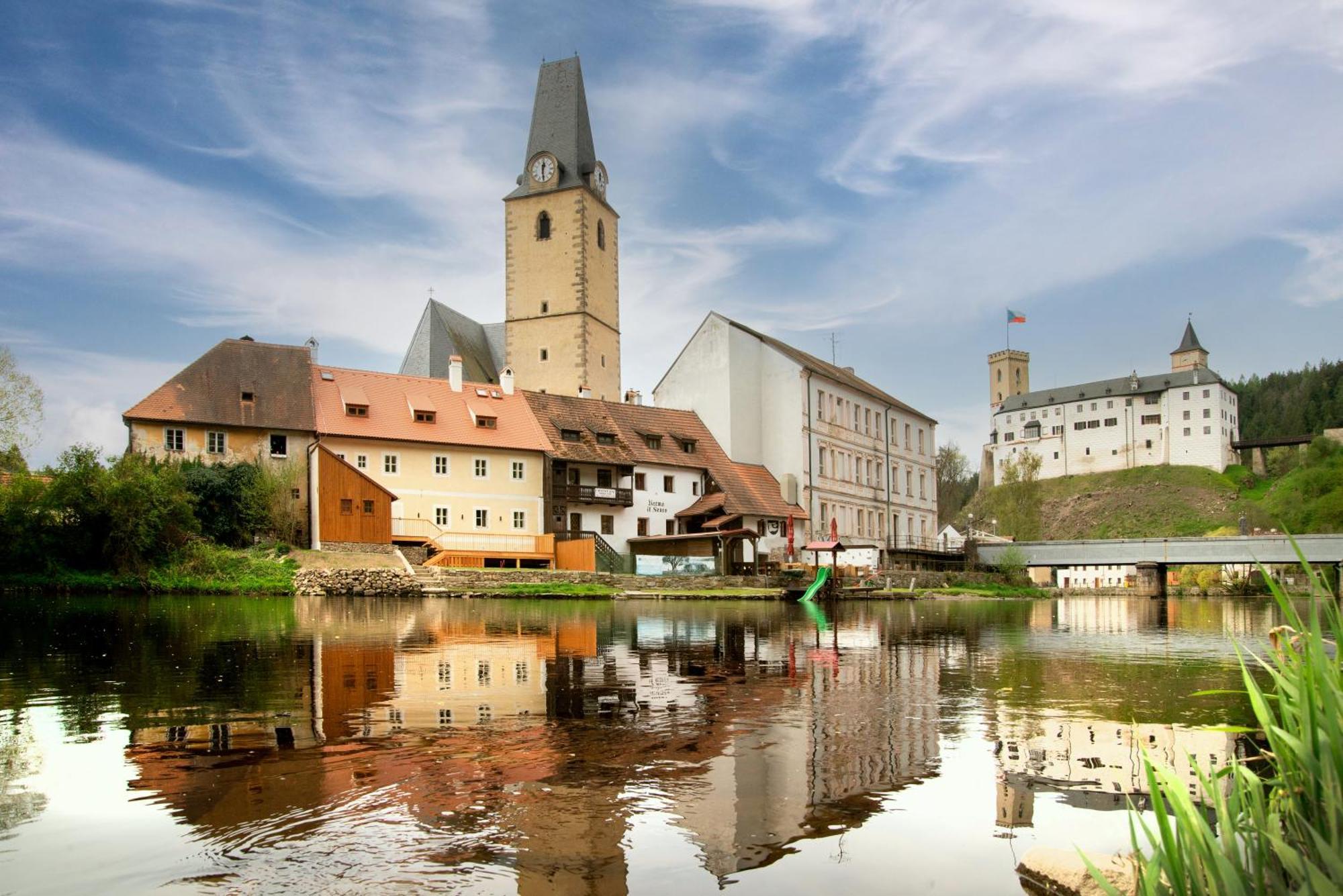 Pension U Farni Skoly Rožmberk nad Vltavou Exterior foto