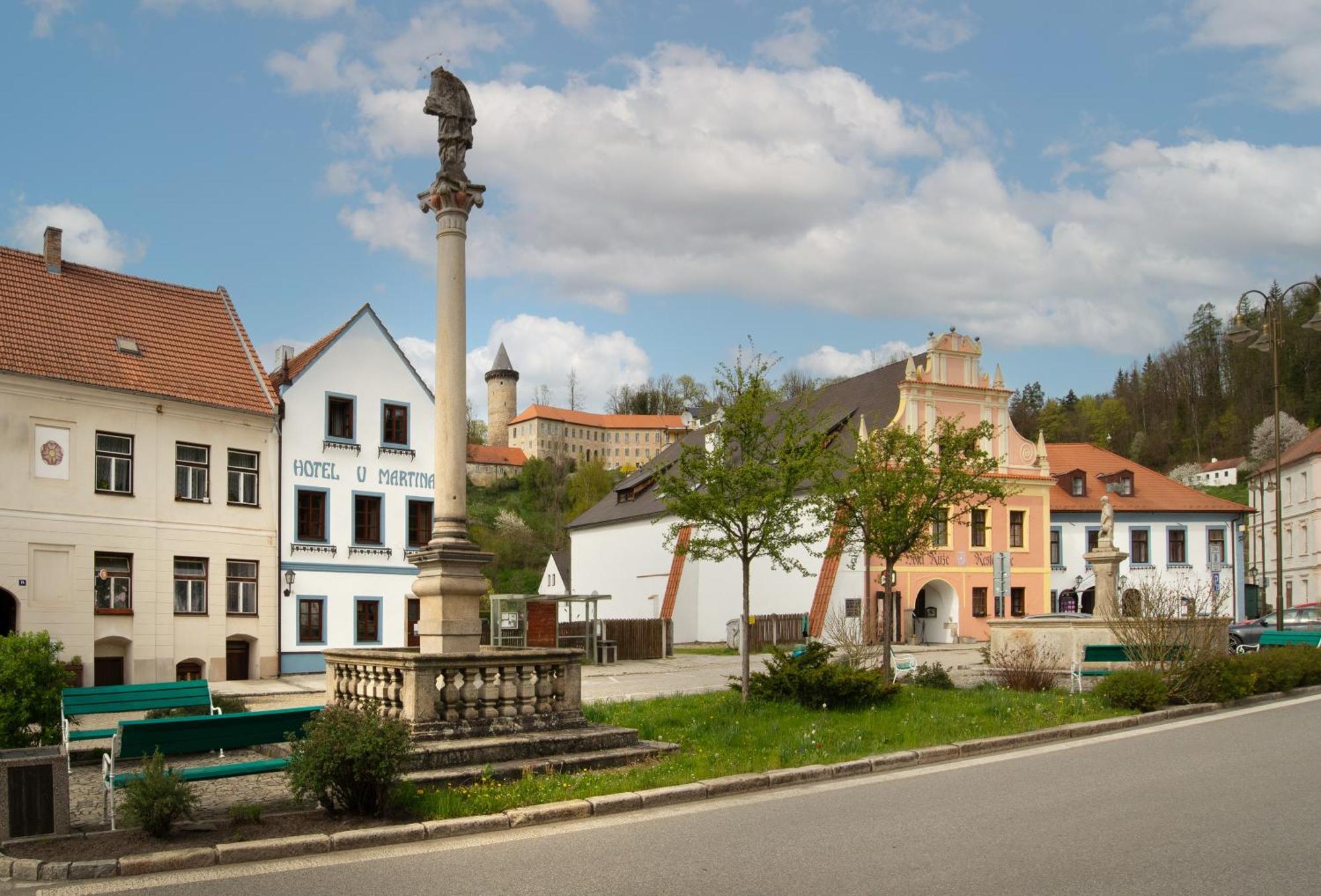 Pension U Farni Skoly Rožmberk nad Vltavou Exterior foto